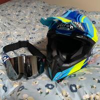 Casco airoh morocross