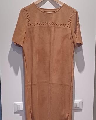 Vestito Tunica Abito Elegante Promod Camoscio