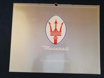 Calendario 1997 Maserati la leggenda continua