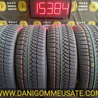 4 gomme 215 55 17 invernali 90% continental