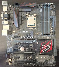 Scheda Madre Asus Z170 PRO GAMING + Intel i7 6700K