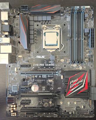 Scheda Madre Asus Z170 PRO GAMING + Intel i7 6700K