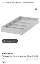 KOMPLEMENT Portaoggetti Ikea nuovi