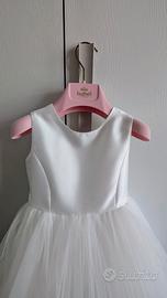 vestito cerimonia 4/6 anni