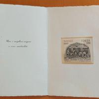 ITALIA 1 FRANCOBOLLO NATALE 1980 nuovo filatelia