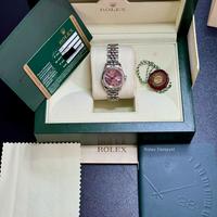 Rolex Datejust Lady pink