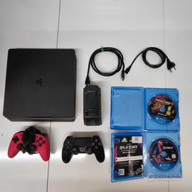 playstation 4 slim bundle completo + 2 giochi