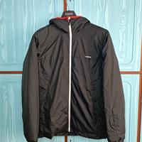 Giacca da sci wedze Ski-P JKT 100 nera e rossa