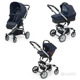 Passeggino trio foppapedretti colore jeans