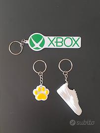 Set 3 Portachiavi Xbox Sneaker Air Force Impronta