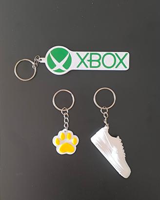 Set 3 Portachiavi Xbox Sneaker Air Force Impronta