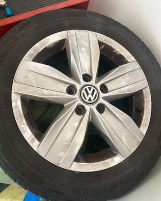 4 cerchi in lega volkswagen 5 fori