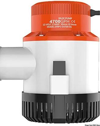 SEAFLO Pompa di sentina 01 Series 4700 GPH - 12 V