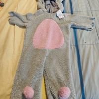 vestito carnevale coniglietto cm 74 mesi 3/12