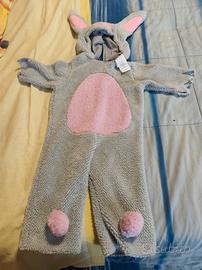 vestito carnevale coniglietto cm 74 mesi 3/12