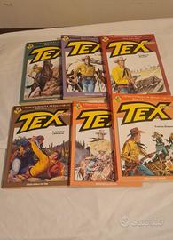set di 6 fumetti la ristampa di tex speciale 