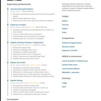 Autista / Magazziniere