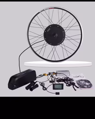 bici elettrica kit 48v 1500w 26" ruota posteriore 