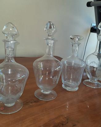 Bottiglie da liquore in vetro