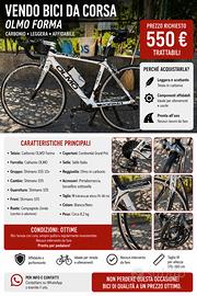 Bicicletta da corsa Olmo Forma