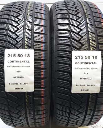 2 GOMME 215 50 18 CONTINENTAL BR1031