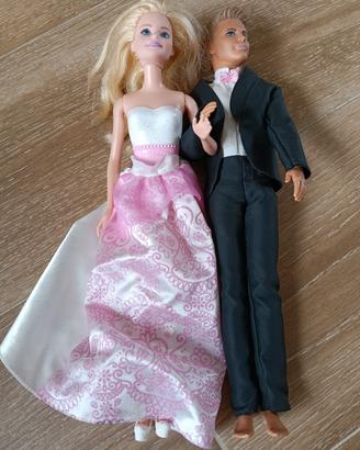 Barbie e Ken sposi