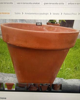 vasi terracotta Toscani 