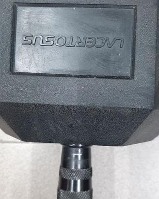 Coppia di manubri esagonali da 35 kg Lacertosus