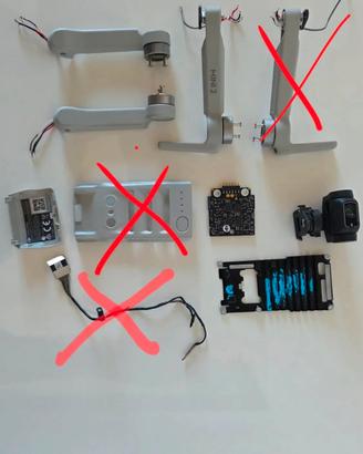 Ricambi per drone DJI mini 2  4k