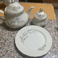 Servizio piatti TOGNANA real filo d'oro 12 copert