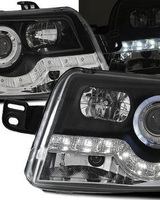 FARI ANTERIORI FIAT PANDA LED DAYLINE NERI