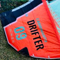 Kite cabrinha drifter 9 pari a nuovo
