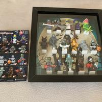 Cornice vetrina display case lego 71010 serie 14