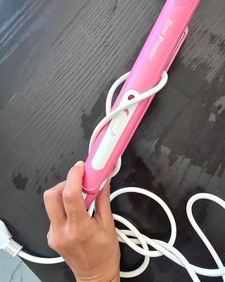 Piastra per Capelli Rosa - Funzionante e Pratica