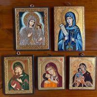 Icone Rumene su legno