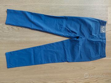 Pantaloni donna John Ashfield azzurro Tg 28