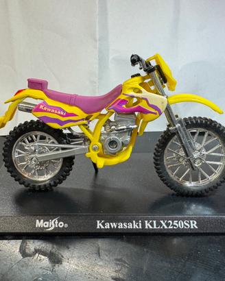 Modellino MAISTO KAWASAKI KLX250SR
