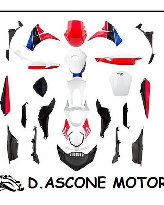 KIT CARENE ABS CBR 1000 2012-2016 VERNICIATE 23 PZ