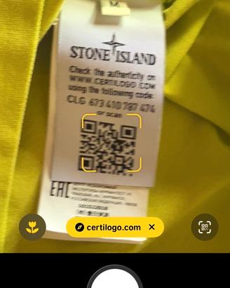 Polo Stone Island originale nuova senza cartellino