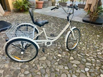 Bici Triciclo da adulto 20 pollici - Nuovo