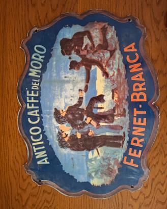 Targa Insegna Vintage FERNET BRANCA