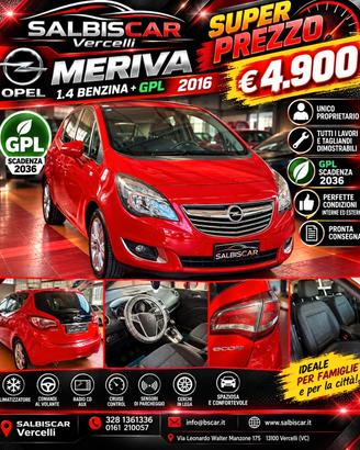 Opel Meriva 1.4 Turbo 120CV GPL Tech Elective