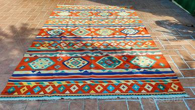 Tappeto Kilim Mongolia 305x198 (autentico e raro)