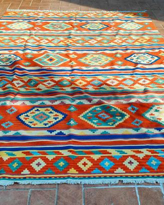 Tappeto Kilim Mongolia 305x198 (autentico e raro)