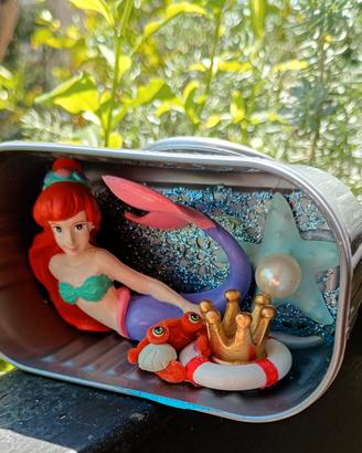 LA SIRENETTA DISNEY DENTRO UNA SCATOLETTA 🧜🏼♀️