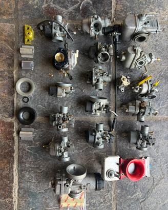 Lotto carburatori - Dell’orto, Weber, KLF, Gurtner