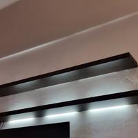 scaffale wenge per soggiorno