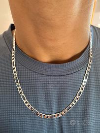 Collana in argento 925 sterling 6MM 50CM