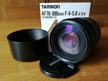 Tamron 70-300 f/4-5.6 Di LD attacco Nikon 