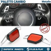 PALETTE Cambio per Audi Q5 8R 08-12 Paddle SILVER